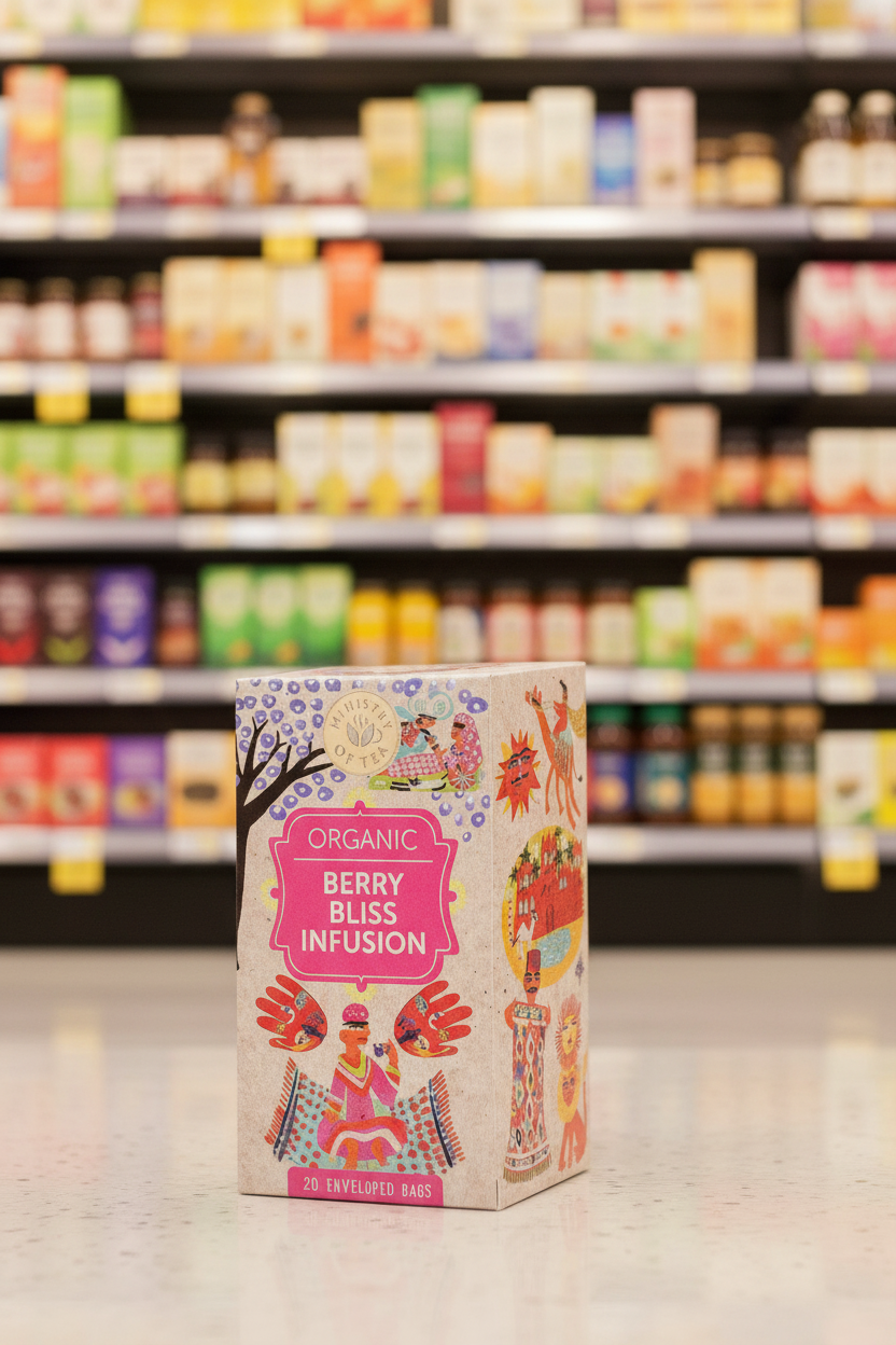 Ministry of Tea Organic Berry Bliss Infusion - 20bags