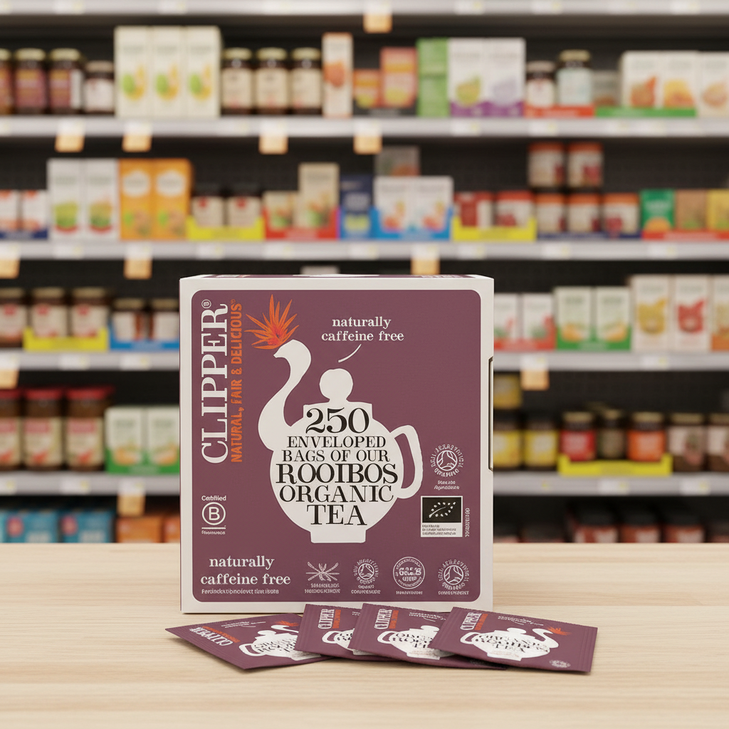 Clipper Fairtrade Organic Rooibos 250 Envelopes - 500g