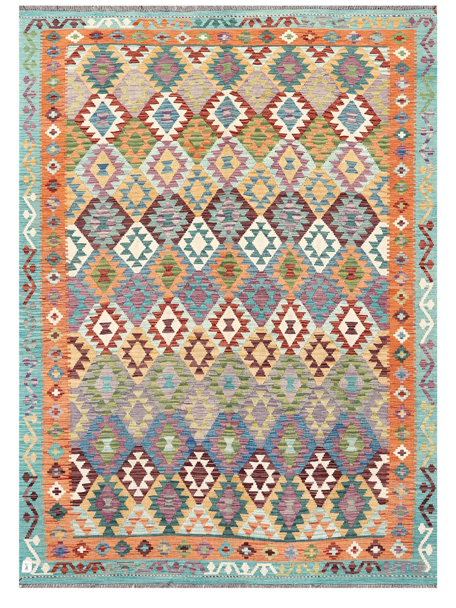 Maimana Afghanistan Kilim Rug - 291 x209 cm