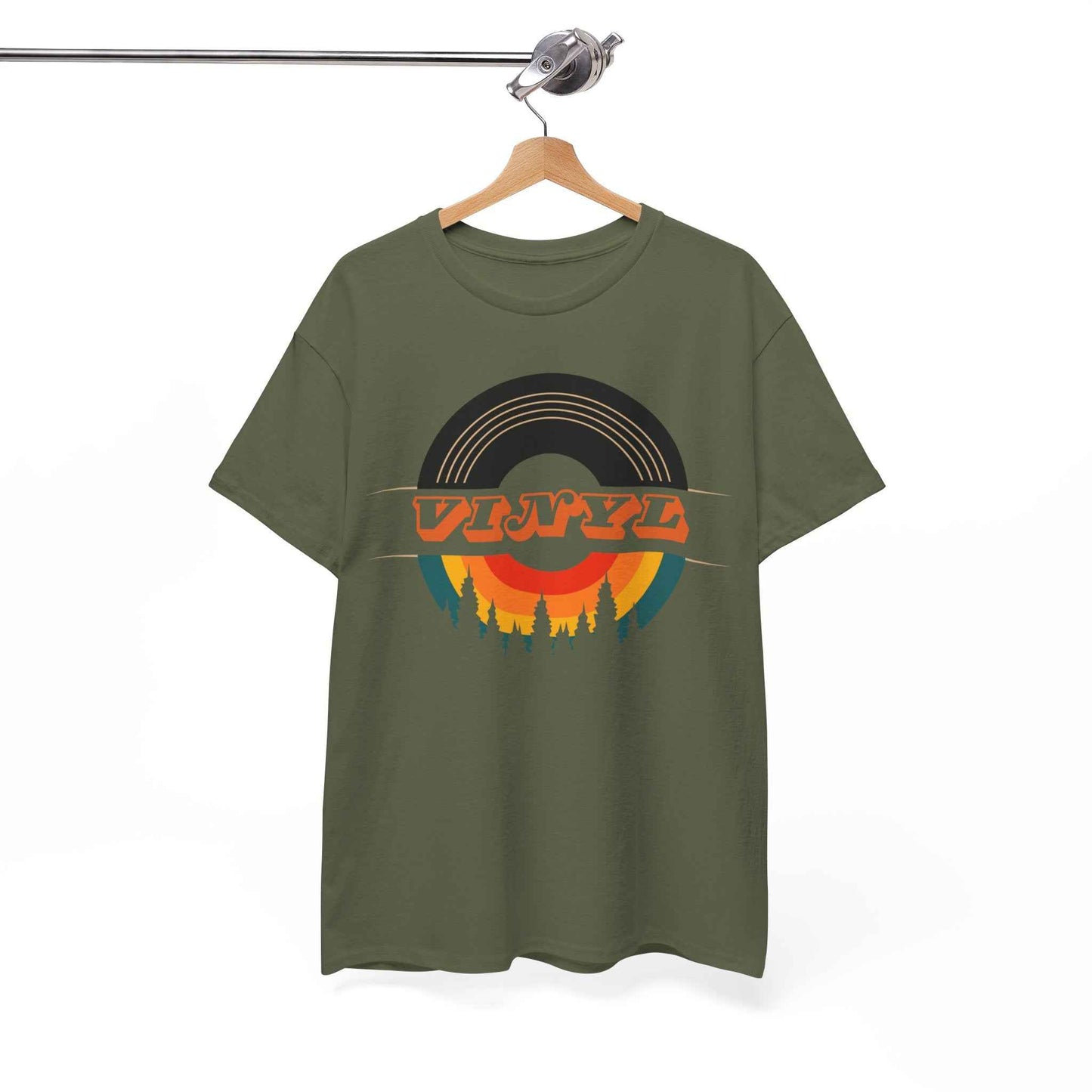 Vinyl Record Logo Men's T-Shirt