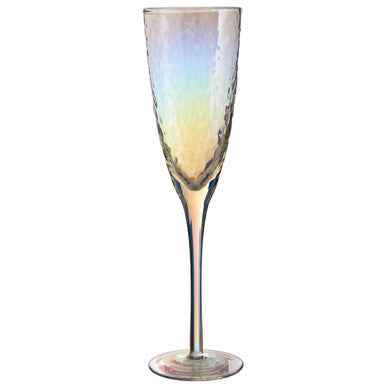 Aurora Set Of 4 Lustre Champagne Glasses
