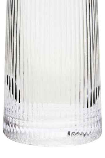 Eldon Set Of Four Ribbed Hi Ball Glasses