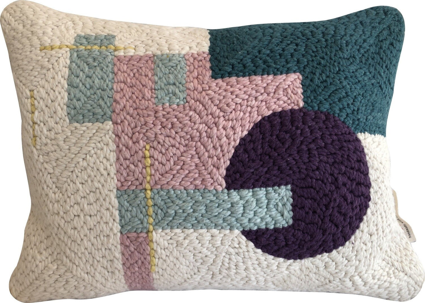 Punch Needle Cushion Cover - Geometric Pattern 2