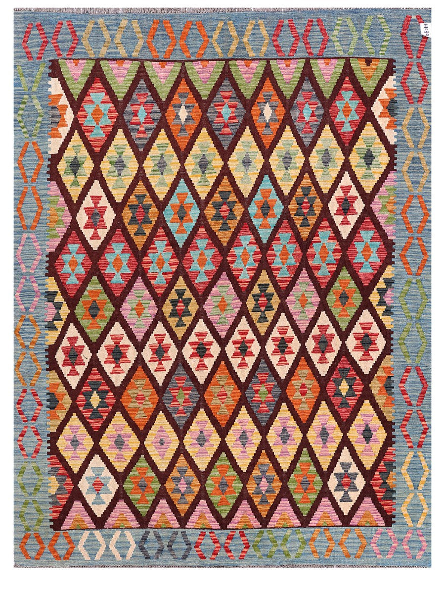 Maimana Afghanistan Kilim Rug - 239 x183 cm