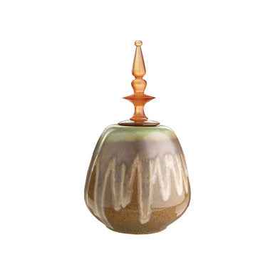 Masai Small Ceramic Decorative Jar