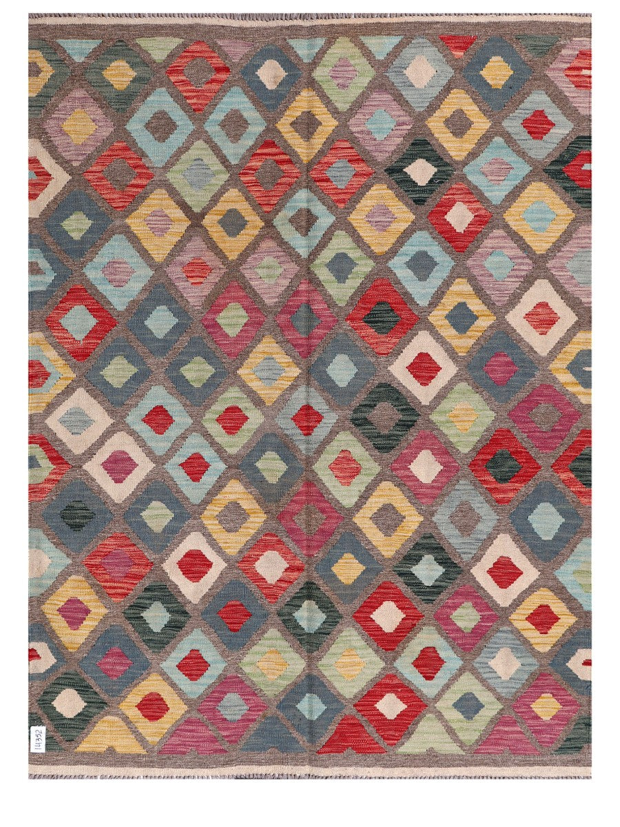 Maimana Afghanistan Kilim Rug - 200 x151 cm