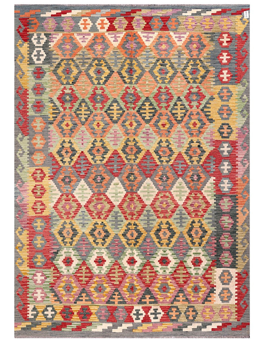 Maimana Afghanistan Kilim Rug - 292 x210 cm