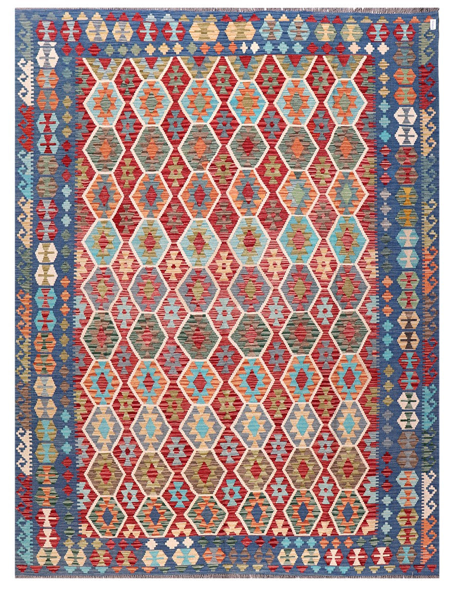 Maimana Afghanistan Kilim Rug - 358 x270 cm