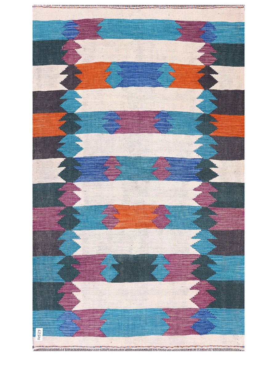 Maimana Afghanistan Kilim Rug - 177 x112 cm