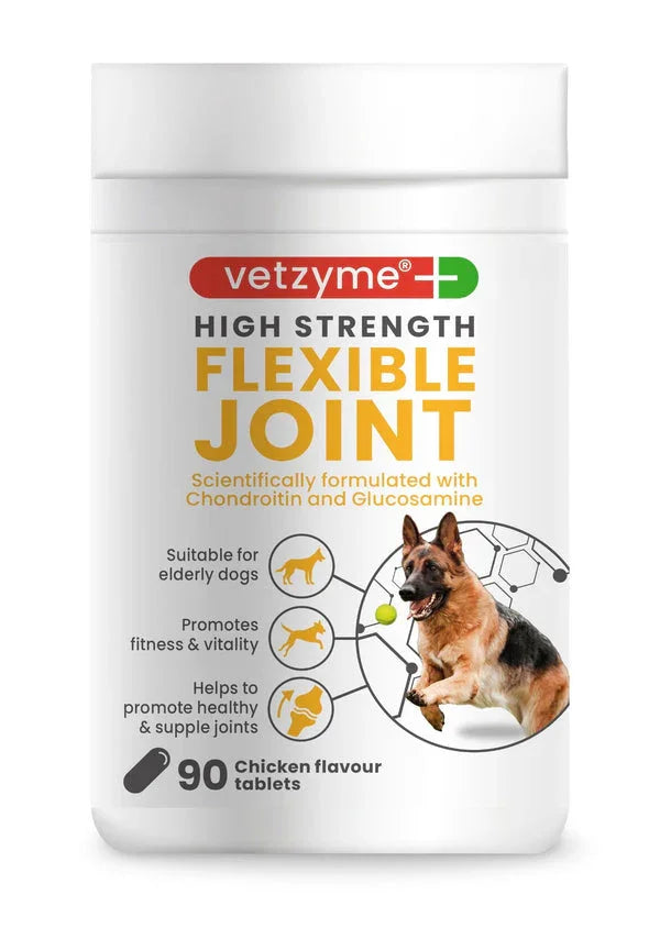 Vetzyme Flex HiStrength Joint Tablets 90