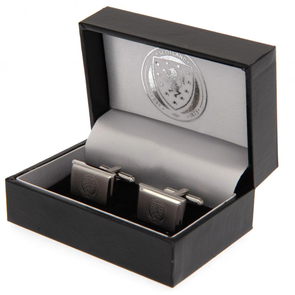 Scottish FA Stainless Steel Cufflinks