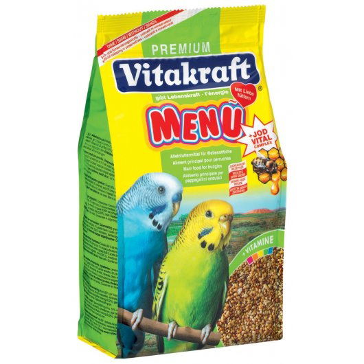 Vitakraft Budgie Food 500g - Case of 6