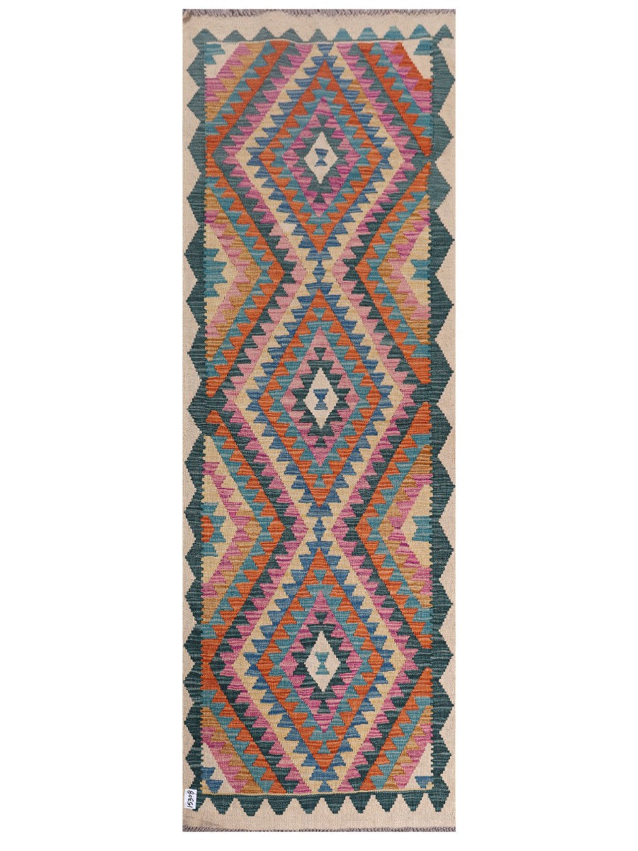 Maimana Kilim - 254 x 86 cm