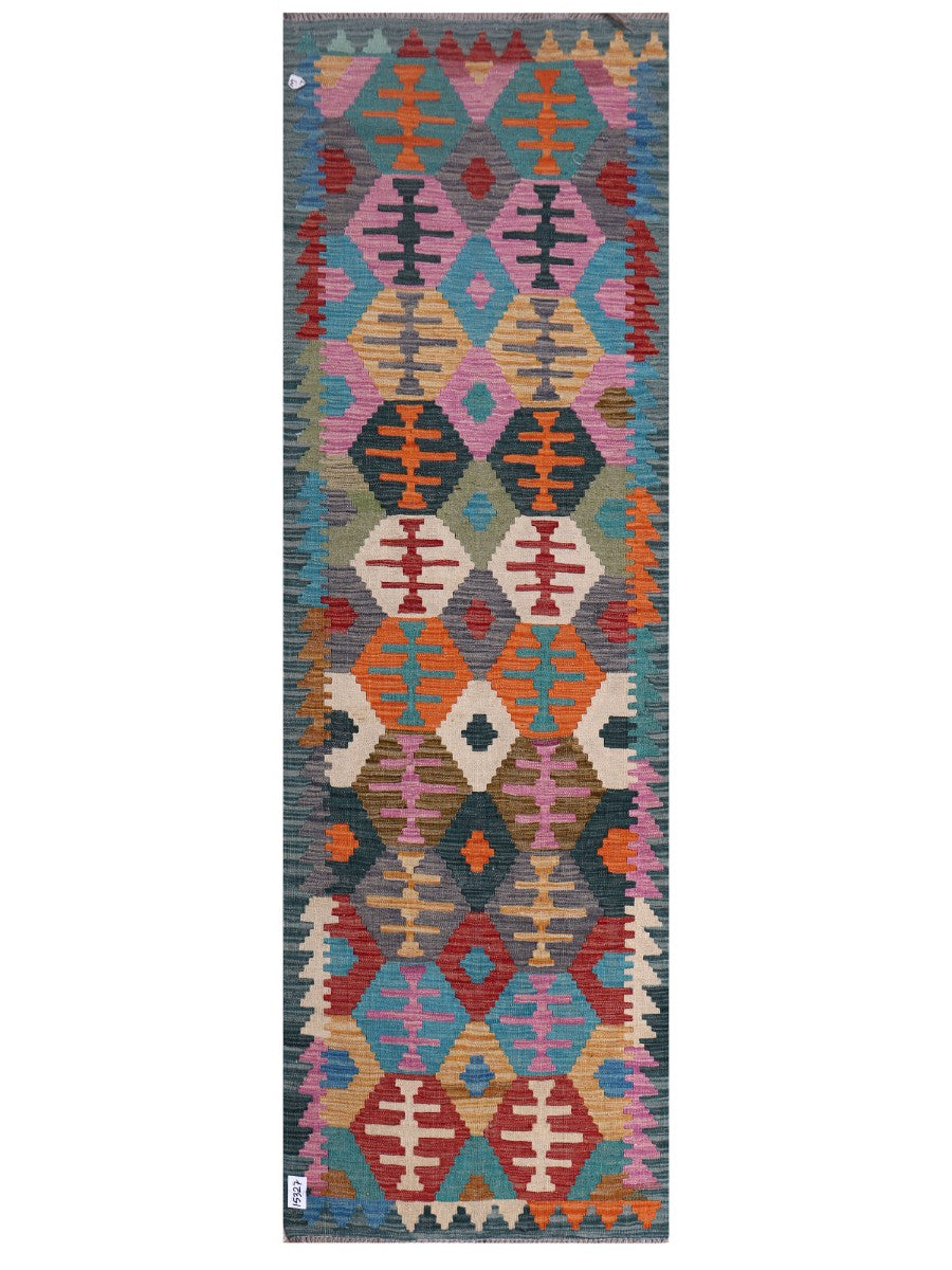 Maimana Kilim - 246 x 79 cm