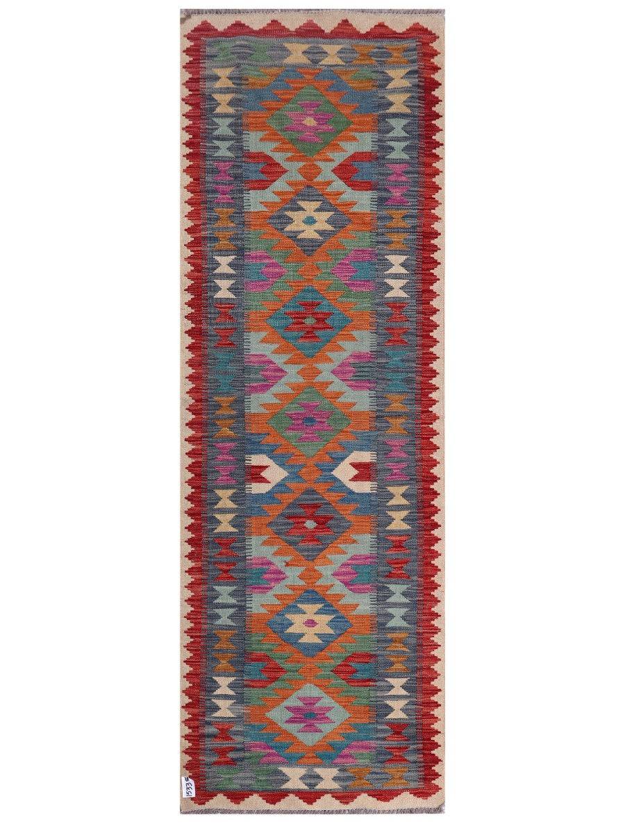 Maimana Kilim - 244 x 82 cm