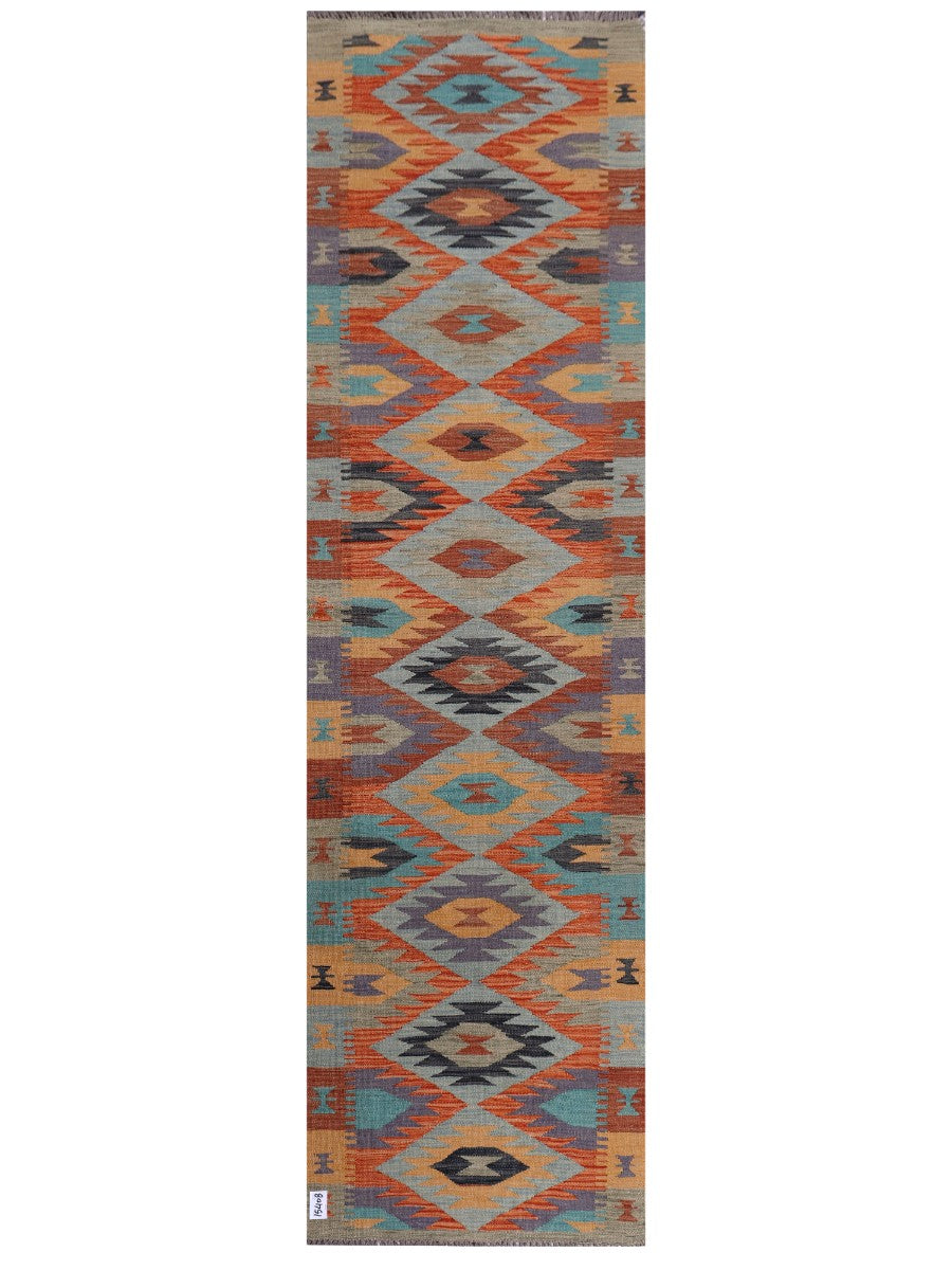 Maimana Afghanistan Kilim Runner - 290 x 81 cm