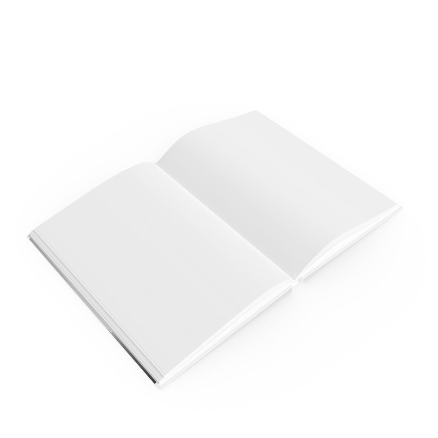 Hardcover Journal – Minimalist Black And White Nature Aesthetic