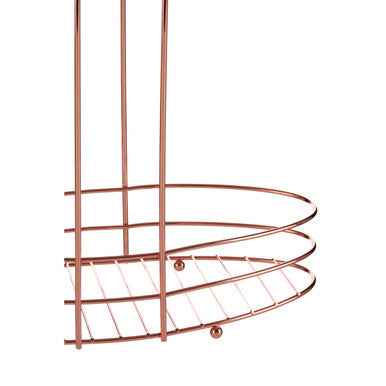 Dara 3 Tier Copper Plated Storage Rack