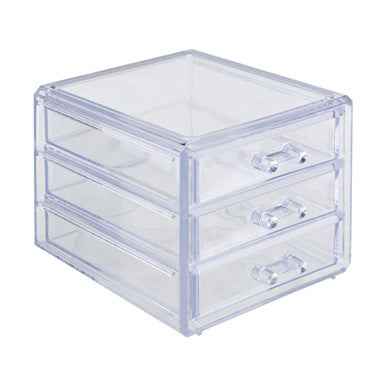 Beauty Cosmetic Organiser With 3 Drawers