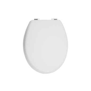 Brooks Matte White Toilet Seat