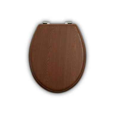 Brooks Dark Oak Toilet Seat