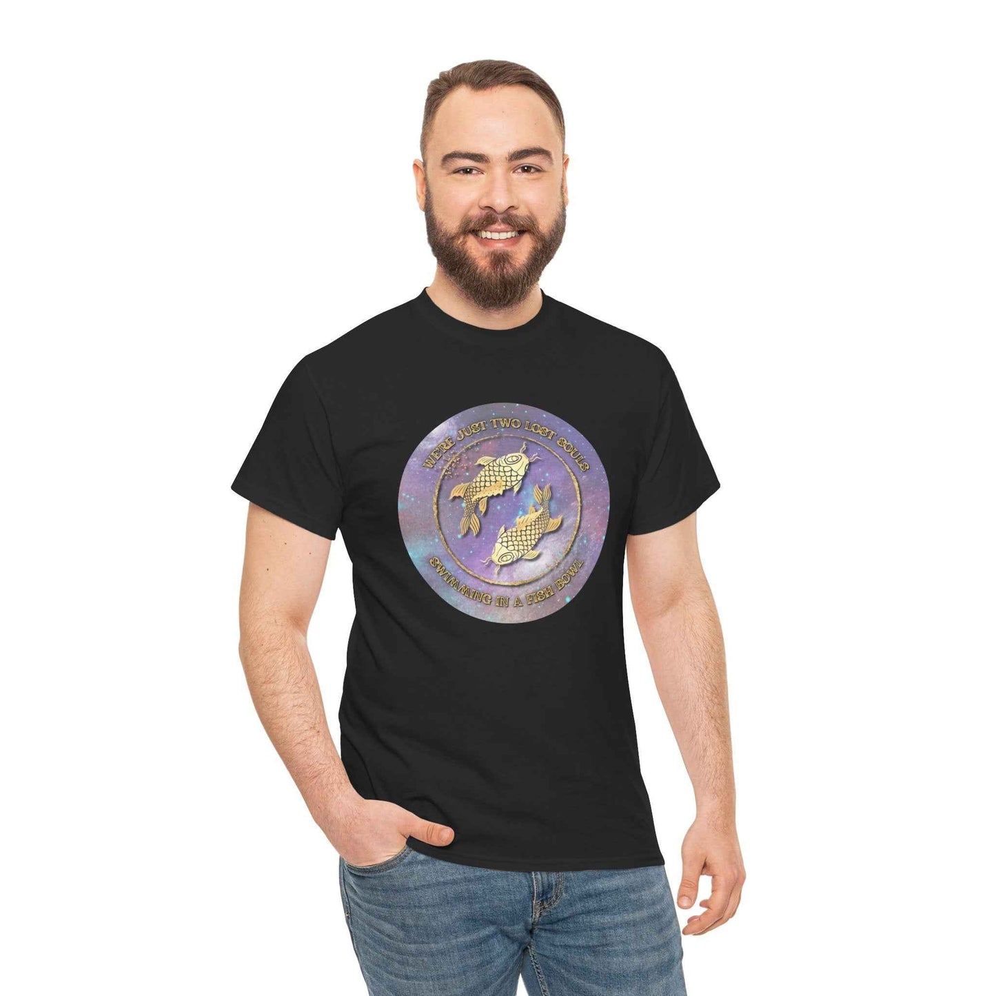 'Lost Souls' Celestial Fish Lyric T-Shirt