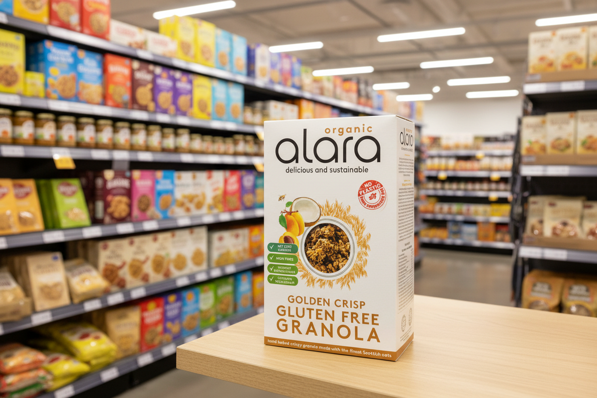 Alara Golden Crisp GF Org Granola - 325g