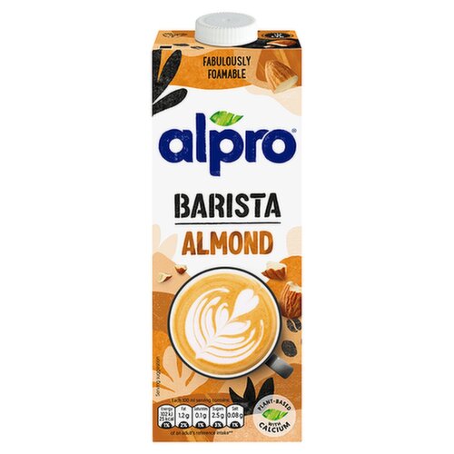 8 x Alpro Barista Almond 1L
