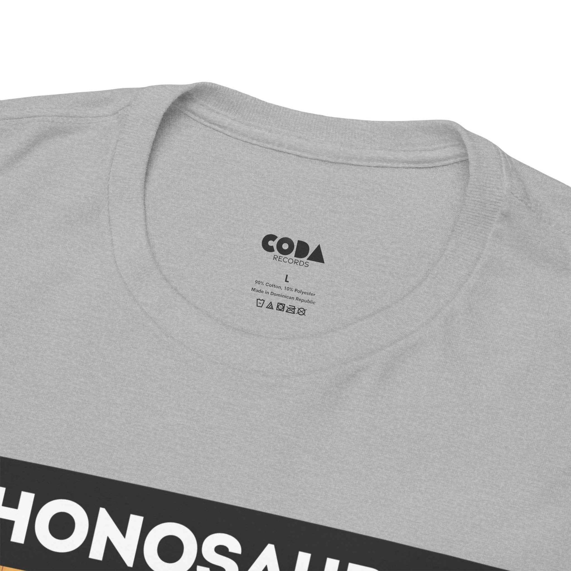 'Phonosaurus' Men's Vinyl T-Shirt