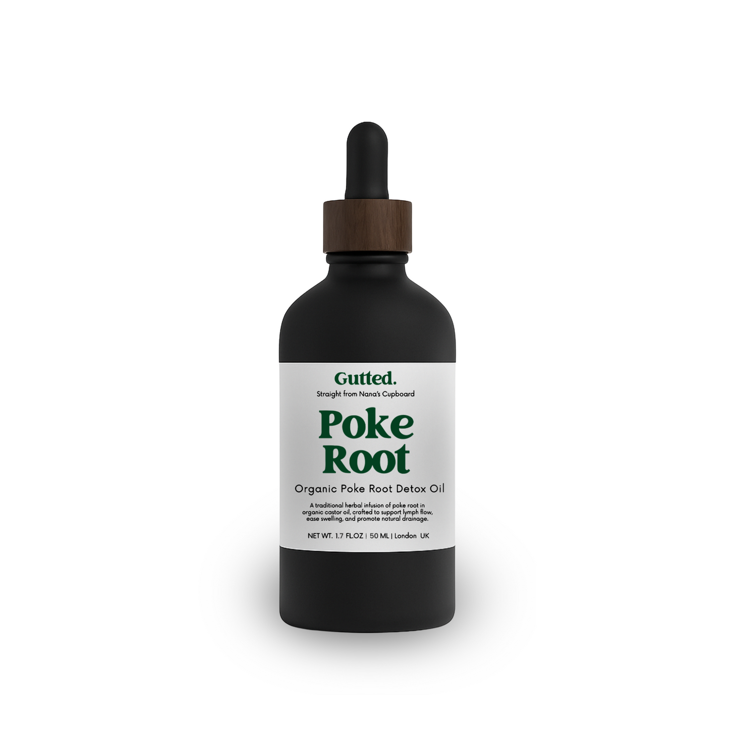 Organic Poke Root Oil โ 20ml, 50ml & 100ml | Wild-Infused Oil for Lymphatic Detox Oil -