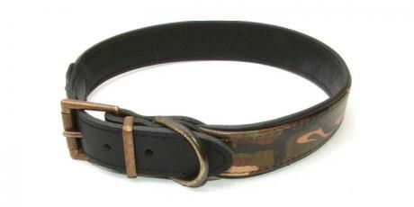 Leather Collar Combat 15mm X 35cm