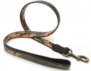 Leather Lead Combat 15mm X 100cm