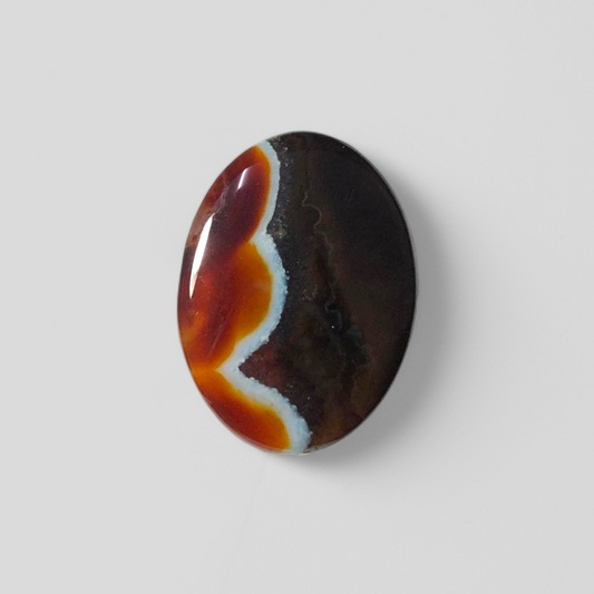 17ct Agate Cabochon - Sulaimani Aqeeq - 21 x 16mm