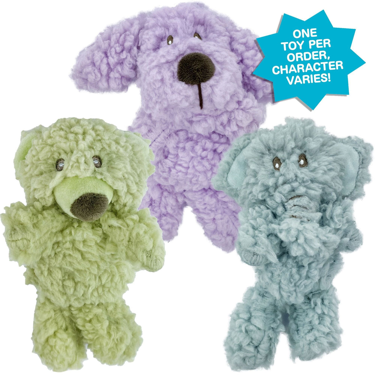 Aromadog Calm Fleece Dog Toy - 6in Assorted