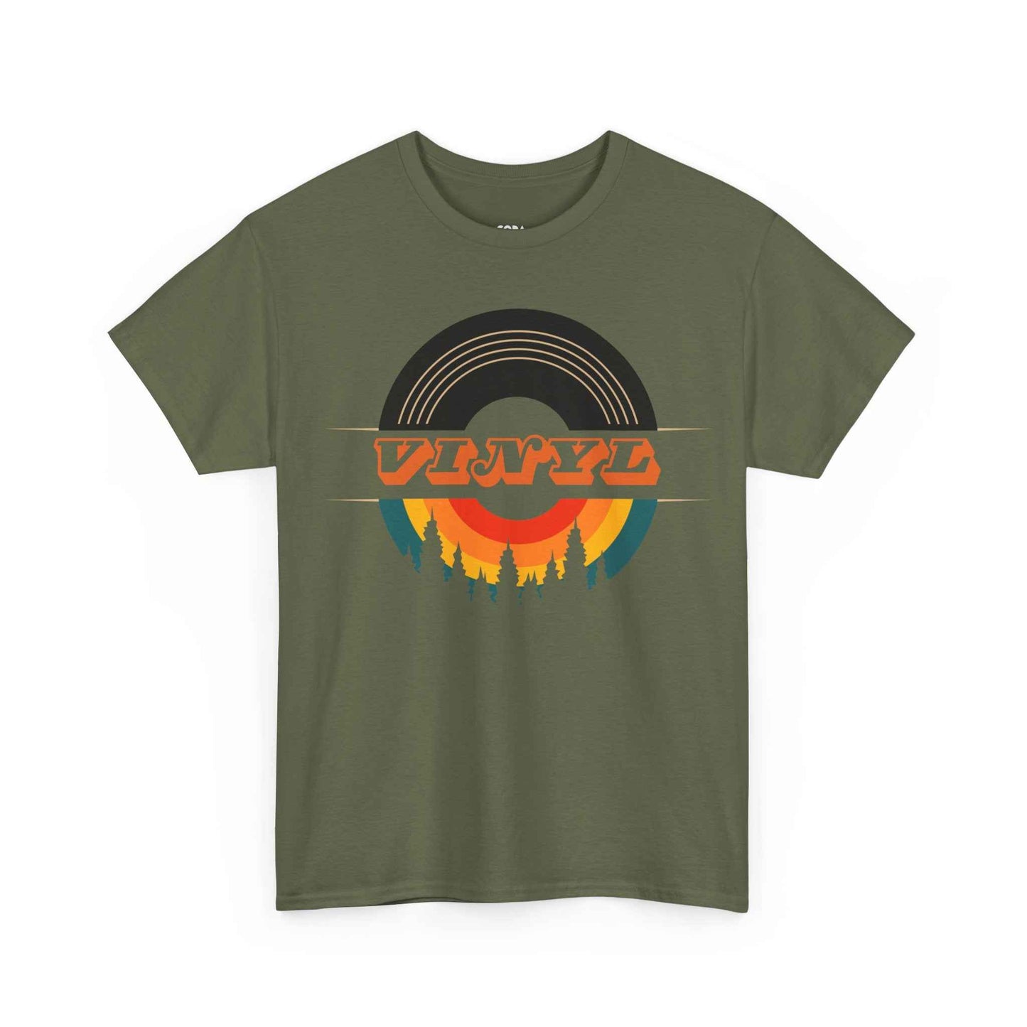 Vinyl Record Logo Men's T-Shirt
