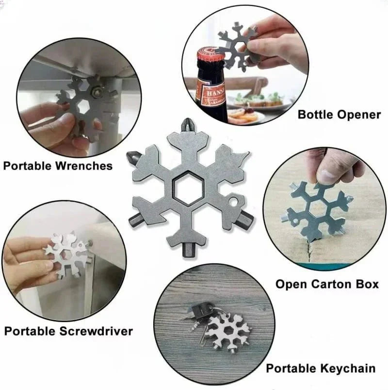 18-in-1 Snowflake Multi-Tool