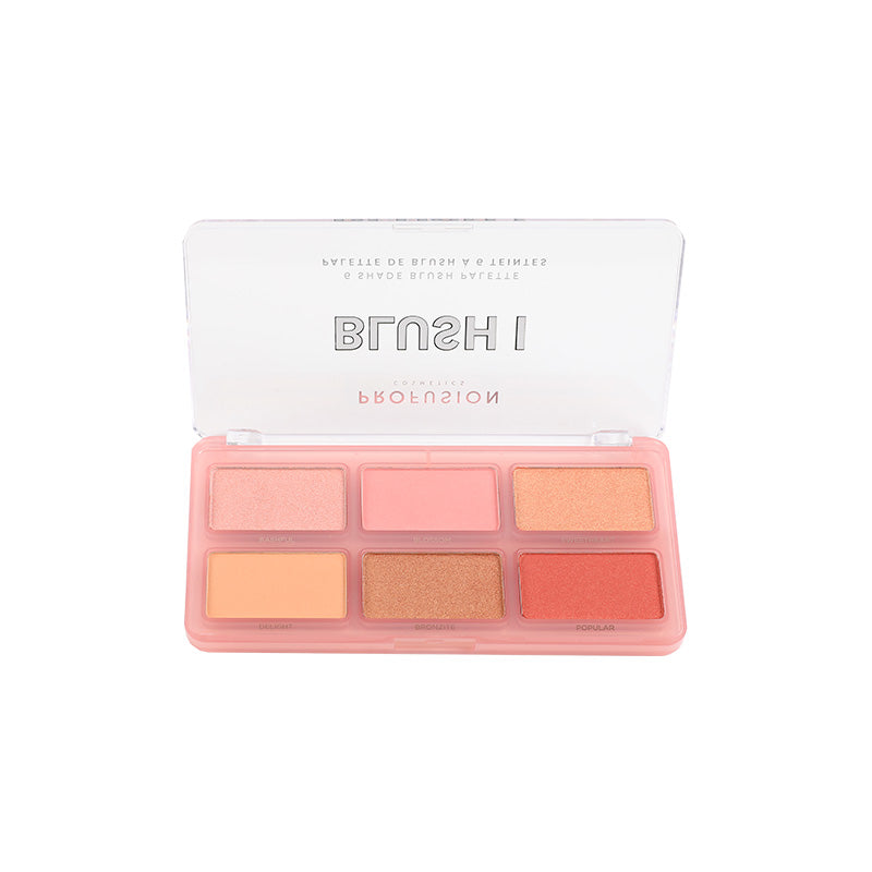 BLUSH I | 6 Shade Blush Palette