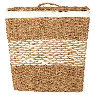 Lidi Tapered Seagrass Basket With Lid
