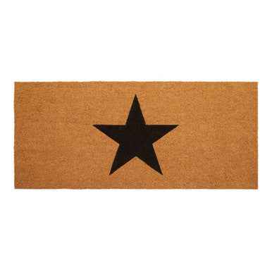 Filta Big Black Star Extra Large Doormat