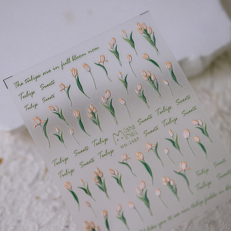 Hello Claws | Spring Tulip Nail Deco Sticker