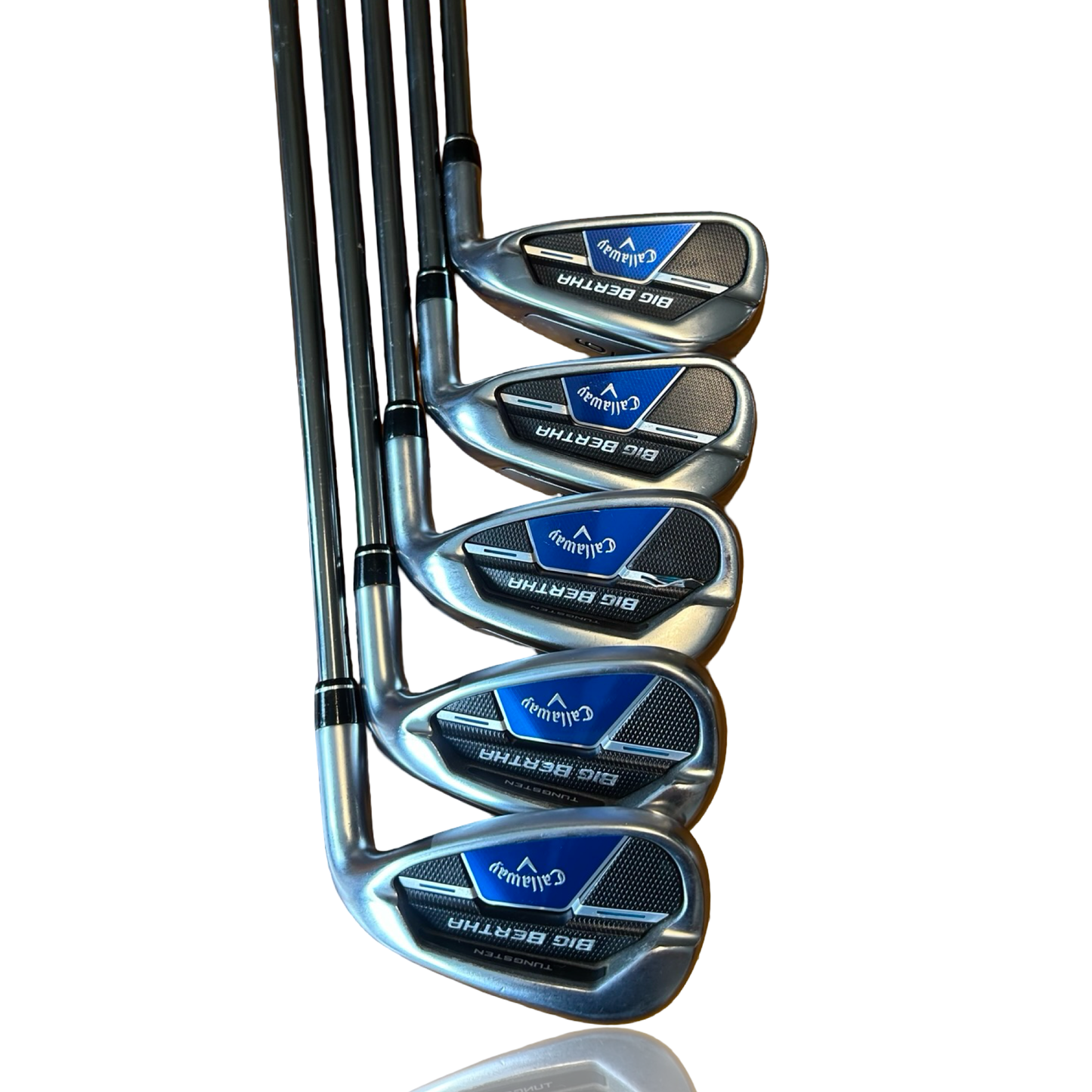 Callaway Big Bertha B21 Iron Set 6-PW Standard Size A Senior  (Graphite Shafts Mid Size Grip RH