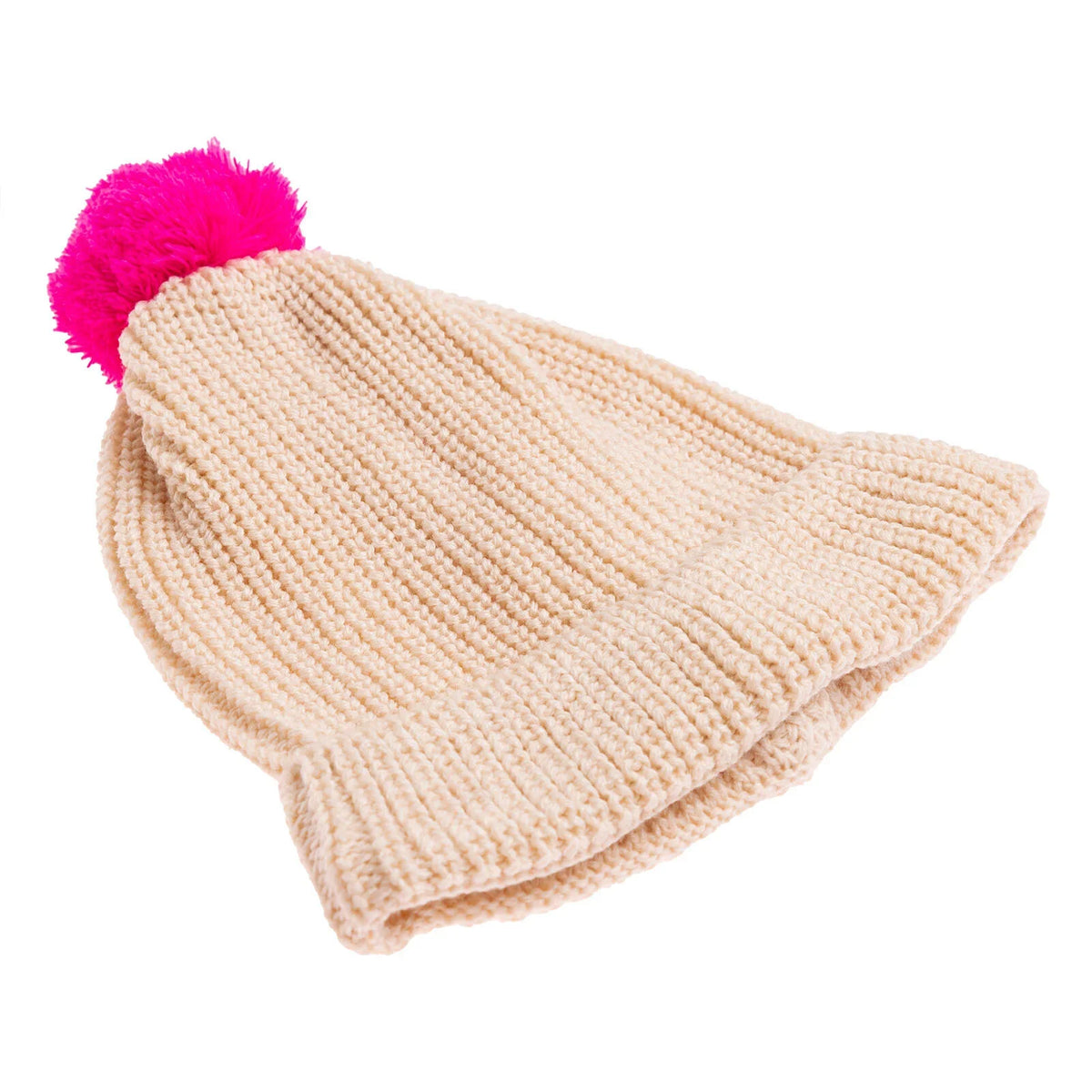 HelloBaby Colourful Pom-Pom Knitted Baby Beanie (One Size)