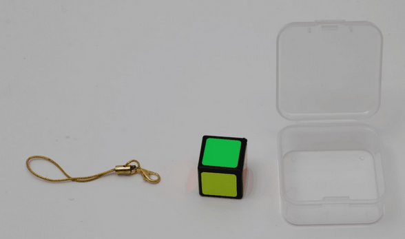 ZCube 1x1x1 Keychain cube (black)