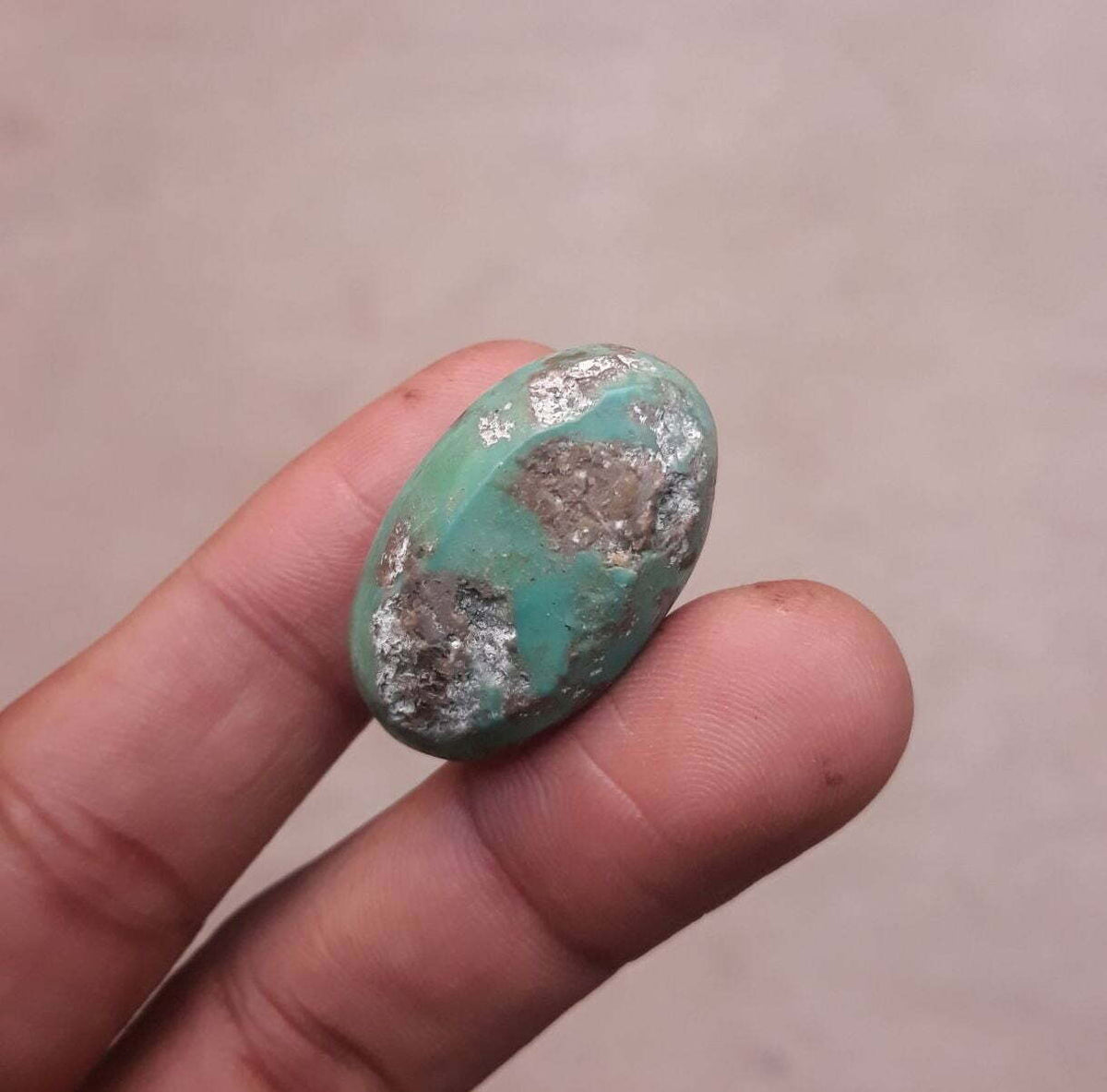 47ct Matrix Turquoise - 29x18mm