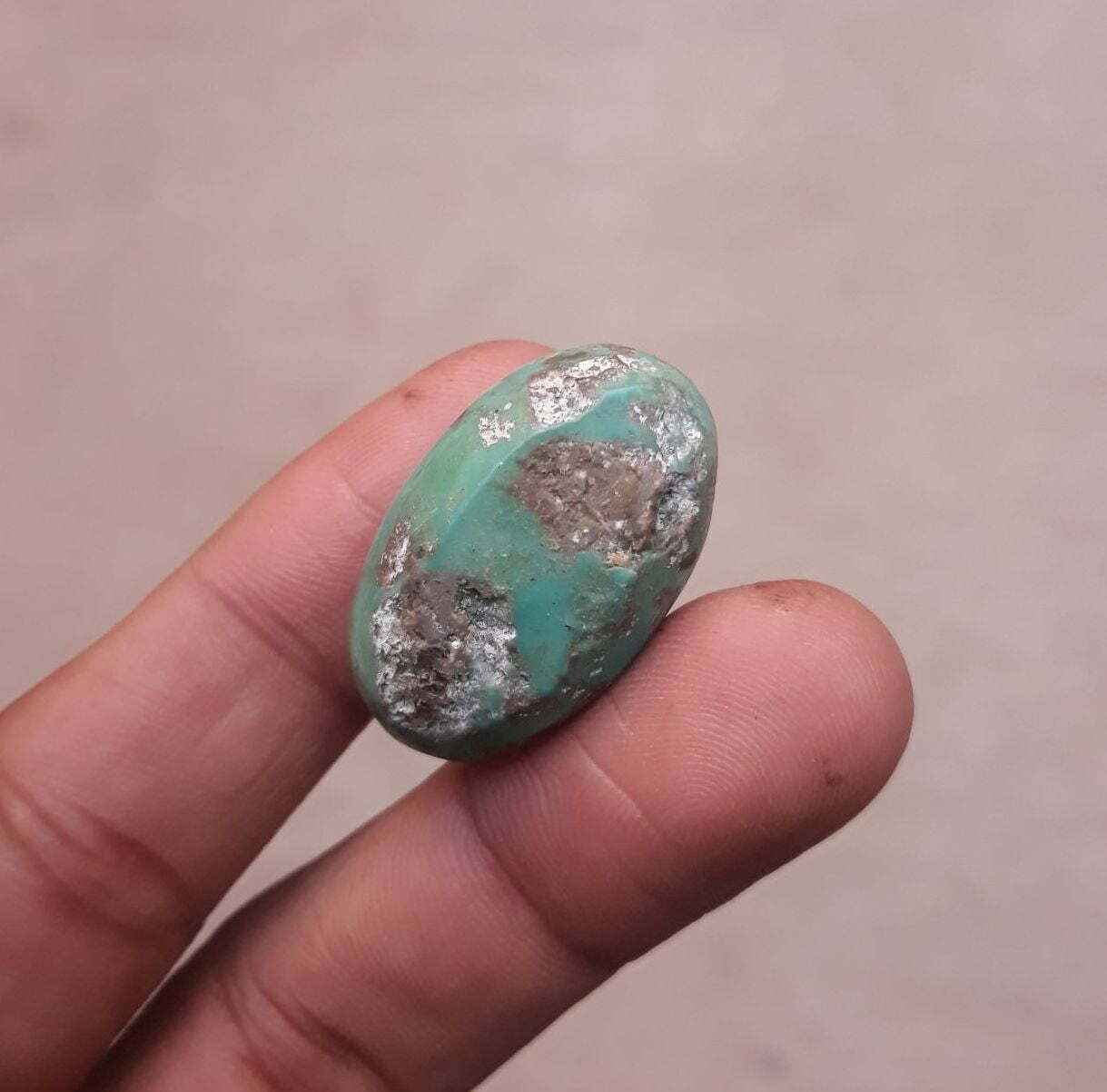 47ct Matrix Turquoise - 29x18mm