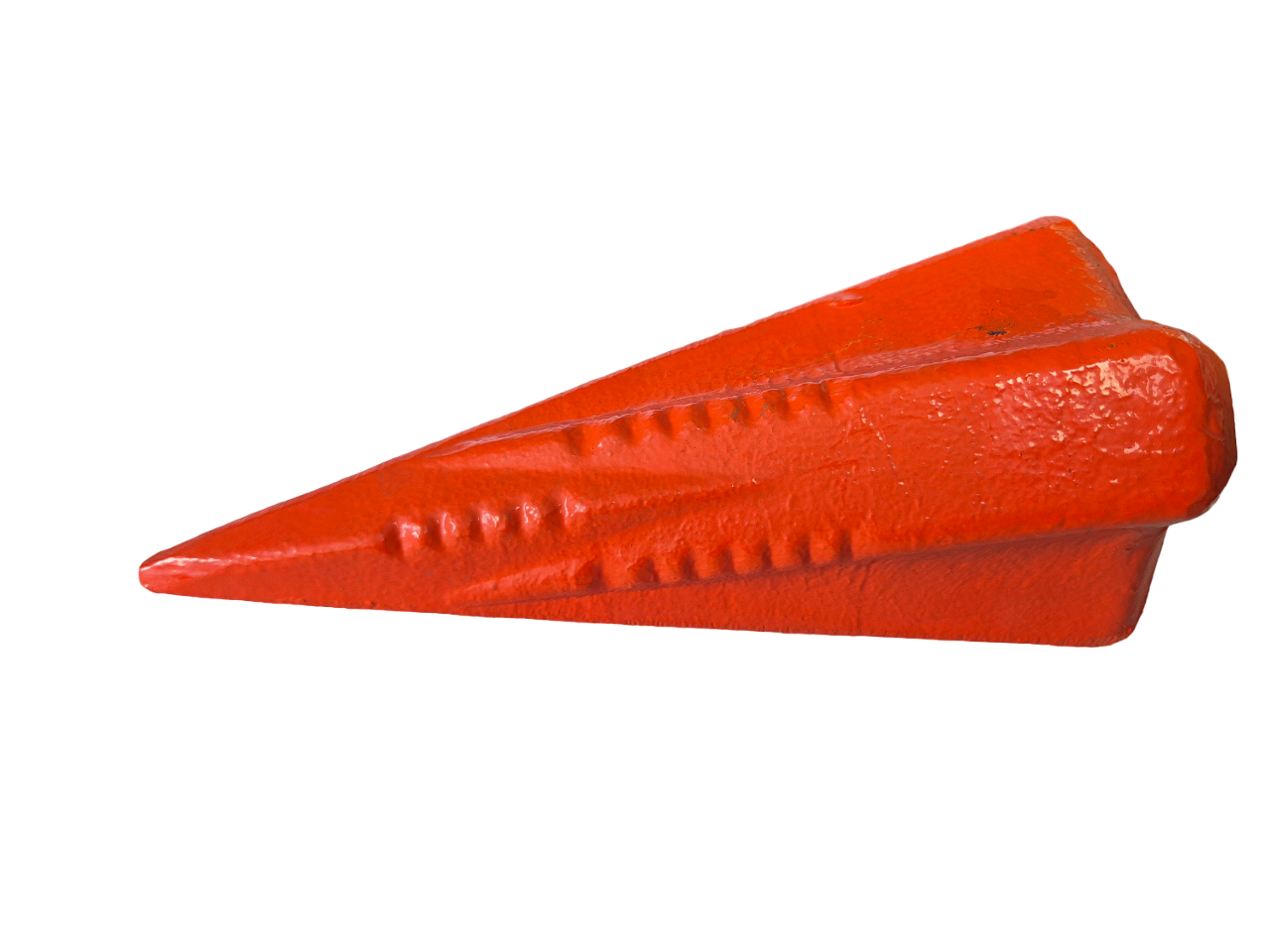 3.5LBS Heavy Duty Diamond Log Splitter Red for DIY Workshop Accessory