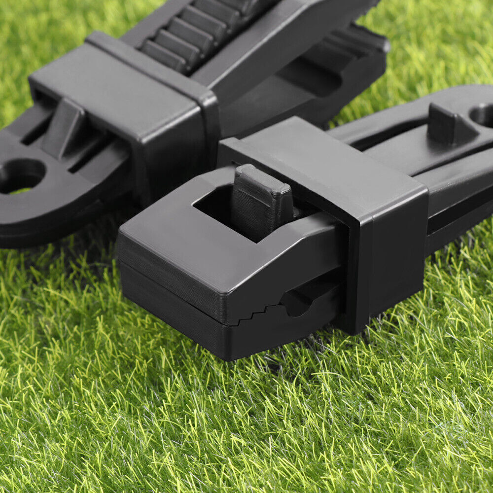 12/24x Adjustable Heavy Duty Lock Grip for Tarp & Shade Cloth Tarp Tent Clips