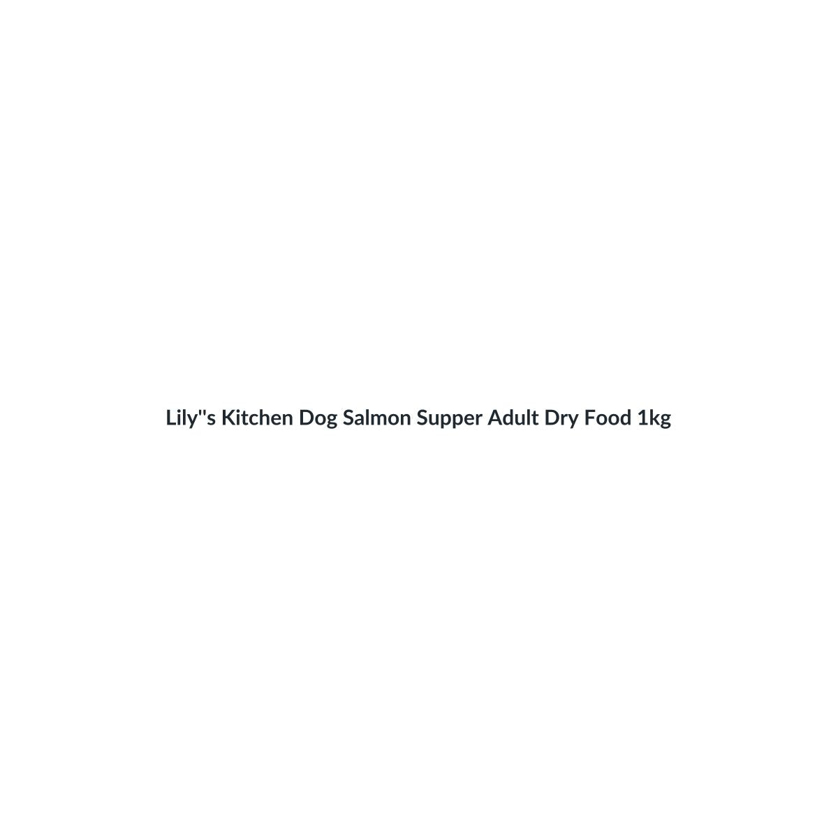 Lily's Kitchen Dog Salmon Supper Adult Dry Food - 1kg / 12kg - Case of 4
