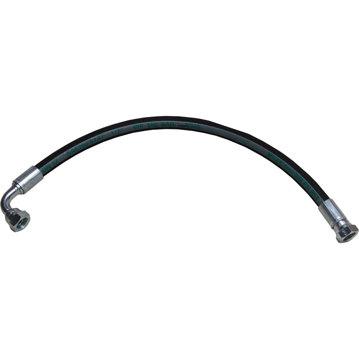 Seaflow Crimped Oil Pipe (1/2" BSP / Straight & 90° / 24" Length) 203625