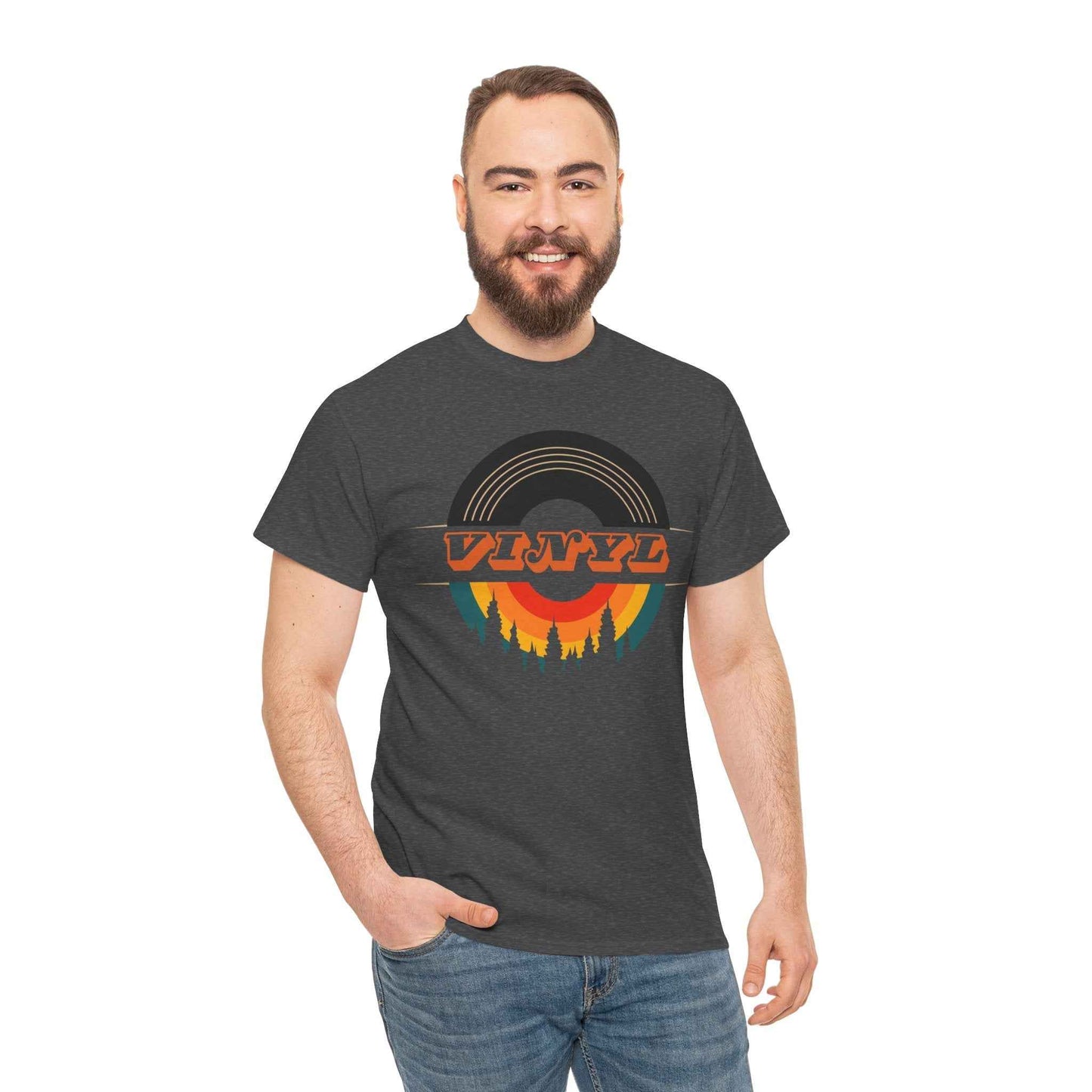 Vinyl Record Logo Men's T-Shirt
